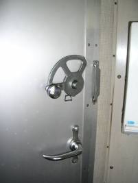 WC T&uuml;r Verschluss von Innen